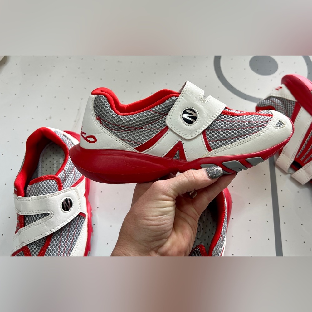 Zeko Shoes (Fishing, Boating, Water) - size 37 - Red, Grey & White